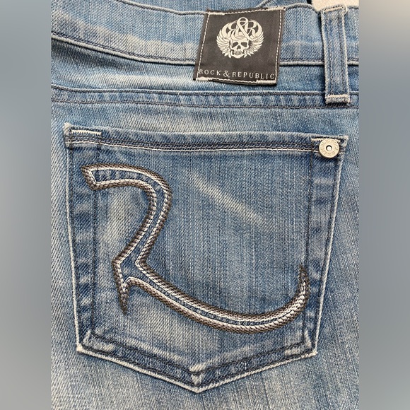 Rock & Republic Vintage Denim Jeans Size 29 Bootcut - Picture 2 of 7